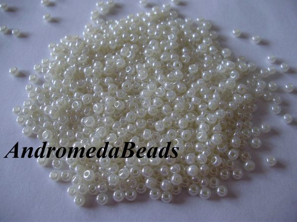 Perline di Conteria 9/0 Rocailles Avorio Perlato 10gr