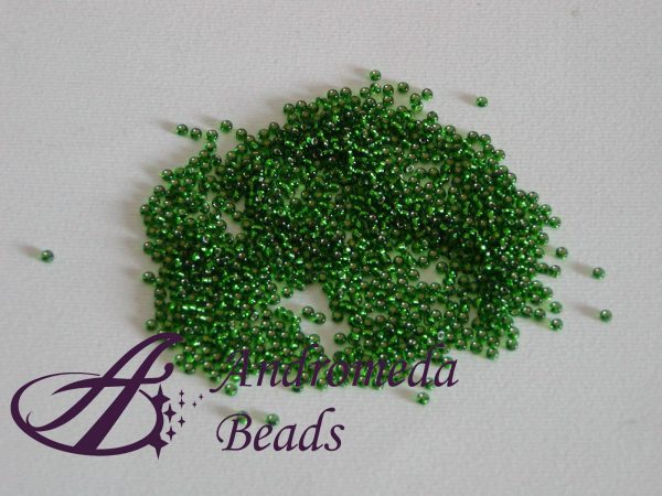 Perline di Conteria 9/0 Rocailles Smeraldo Anima Ag 10gr