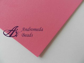 Foglio di Gomma Crepla 20x30cm 2mm colore Fucsia