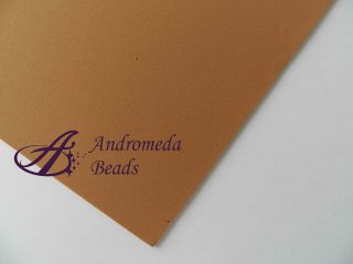 Foglio di Gomma Crepla 20x30cm 2mm colore Marrone
