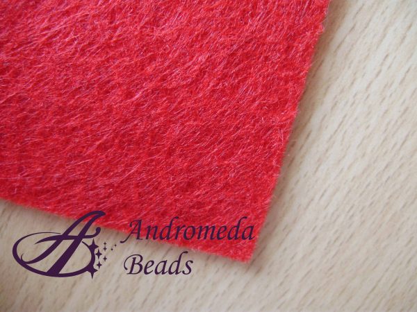 Foglio in Feltro 30x30cm 2mm colore Cherry