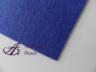 Foglio in Feltro 30x30cm 2mm colore Indigo