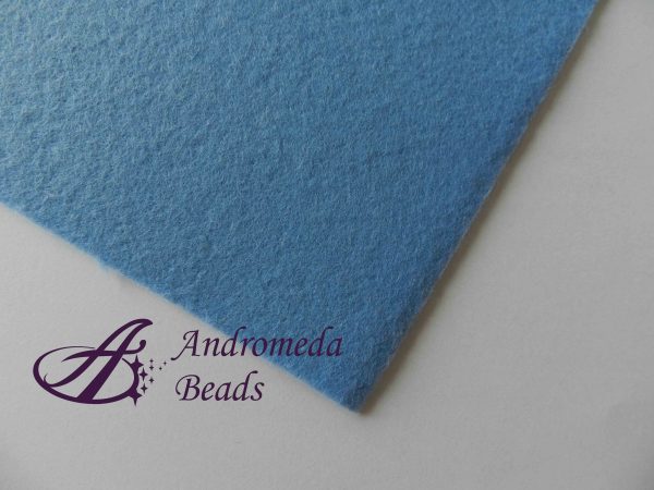 Foglio in Feltro 30x30cm 2mm colore Jeans