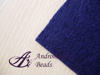 Foglio in Feltro 30x30cm 2mm colore Navy Blue