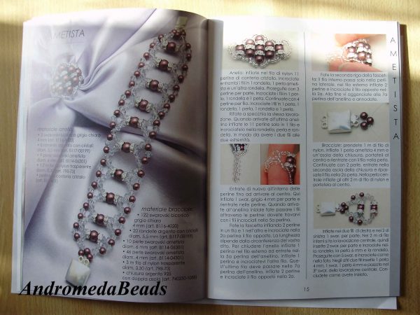 Manuale: "Gioielli da Sogno con Cristalli Swarovski" di F. Peterlini - immagine 2