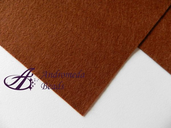 Foglio in Pannolenci 20x30cm 0.8-1mm colore 74 Cannella