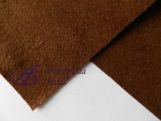 Foglio in Pannolenci 20x30cm 0.8-1mm colore 04 Marrone Medio