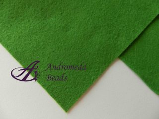 Foglio in Pannolenci 20x30cm 0.8-1mm colore 85 Verde Maggio
