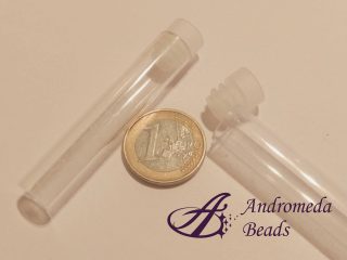 Tubetto in Plastica con Tappo in Plastica 12x66mm