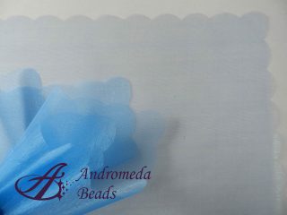 Velo di Fata Quadrato 22.5cm colore Azzurro