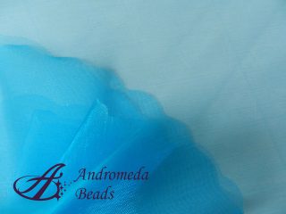 Velo di Fata Tondo 22.5cm colore Turchese